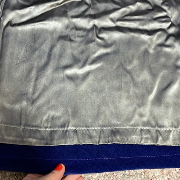 Vintage 70s velvet butterfly button cape - Picture 8 of 10